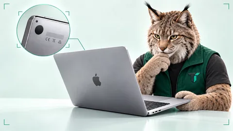 Определение модели и конфигурации MacBook